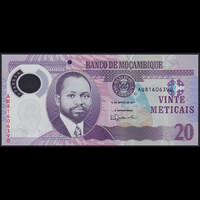 Mozambik 20 Meticais 2017 Polymer P-149b UNC