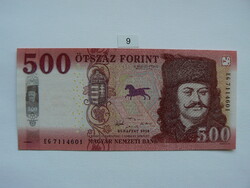 Hollóházi 500 Forint 2018 UNC Banknote