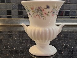 Eredeti angol Wedgwood „Angela” csontporcelán mini kaspó / urna váza