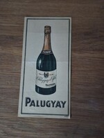 Palugyai sparkling wine calculator card