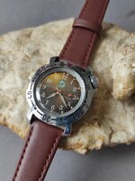 Beautiful Soviet Vostok Kadet 17 jewel mechanical wristwatch
