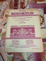 Undi Mária: Magyar Kincsesláda című művének I. füzete 1930/Sárközi fejkötőhímzések/himzès/kèzimunka/