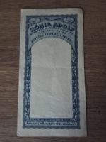 König Adolf számolócédula