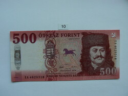 Rákóczi 500 Forint 2018 EA. UNC. BANKNOTE