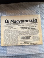 Új Magyarország I.évfolyam I.szám 1956. november 1.