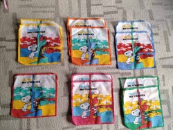 SNOOPY CHILD'S TEXTILE HANDKERCHIEF 1500 HUF/PIECE NEW