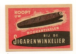 Gyufacímke: Hollandia.