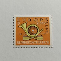 Postatiszta bélyeg Ausztria.  1973. / 1,5 € / önálló /