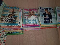 Burda divatlap folyóirat 150 darab 2009-2023-ig