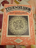Tündérujjak – Magyar Kézimunka Ujság /﻿1931. október/ Születésnapra/Ajándéknak/.