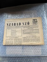 Szabad Szó 1956.október 31.