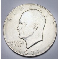 USA,1 dollar 1971 aUNC+ réz