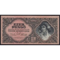 Magyarország,1000 pengő 1945 aUNC+
