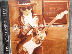 STEVIE RAY VAUGHAN AND DOUBLE TROUBLE LIVE AT CARNEGIE HALL CD NEW factory sealed