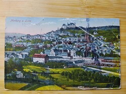 Németország, Marburg a Lahn folyó partján, 1921