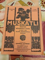 Muskátli - Magyar Kézimunka Újság /1933. május/Születésnapra/Ajándéknak/.