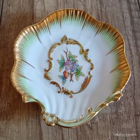 Régi Herendi Viktória mintás porcelán barokk tálka