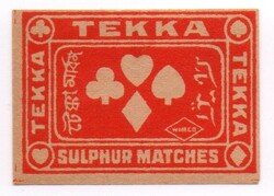 Gyufacímke.