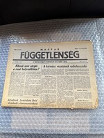 Magyar Függetlenség 1956. október 31.