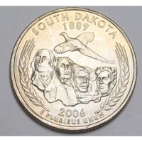 USA,quarter dollar 2006 P - South Dakota aUNC+