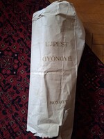 Rare! Original 1930s/40s Hungarian Cotton Industry Ltd. Textile Roll (Újpest Gyöngye)