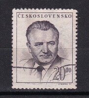 1948 Csehszlovákia 20.00 Pecsételt Bélyeg Klement Gottwald születésének 52. évfordulója