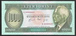 1000 Forint 1983 D UNC