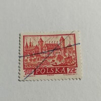 Pecsételt Lengyel bélyeg.  1960.