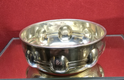 Art deco ezüst tálka