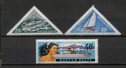 M311 - 1963 Siófokfürdő 100 éves teljes bélyegsor (3 db - Hajó, Vitorlás, Vízibusz)