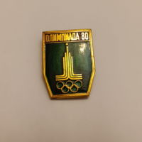 1980. évi nyári olimpiai játékok/ kitüntetés/jelvény/ kitüző/.