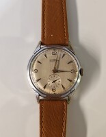 Delbana vintage Swiss wristwatch – small seconds, 35 mm, serviced