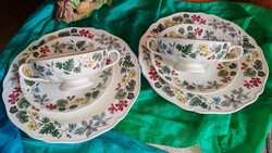Csodás angol Wedgwood porcelán szett..2 db.