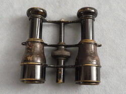 Antique French Military Telescope, WWI French Artillery Binoculars, Small Viewing Scope