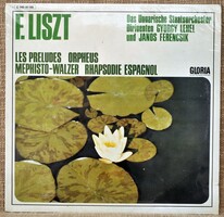 Liszt, vinyl "bakelit" hanglemez