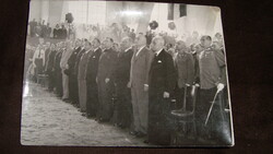 1940-es/?/ Tiszavölgyi vintage fotó Bartók Béla /?/ és Herczeg Ferenc /?/