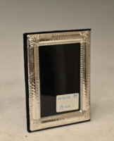 Neobaroque sterling silver picture frame