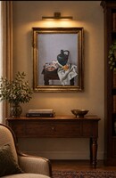 Kárpáti Éva : Table Still Life Oil Painting