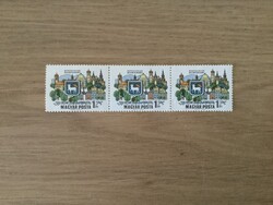 1 Ft-os Magyar Posta bélyeg 1969-es 3 db