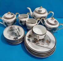HAYASI Kutani, Japan Breakfast Set, Hand Painted