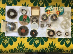 Orsós magnószalag, szalag csomag egyben - BASF, Maxell, Orwo, Polimer (ez tisztítószalag)