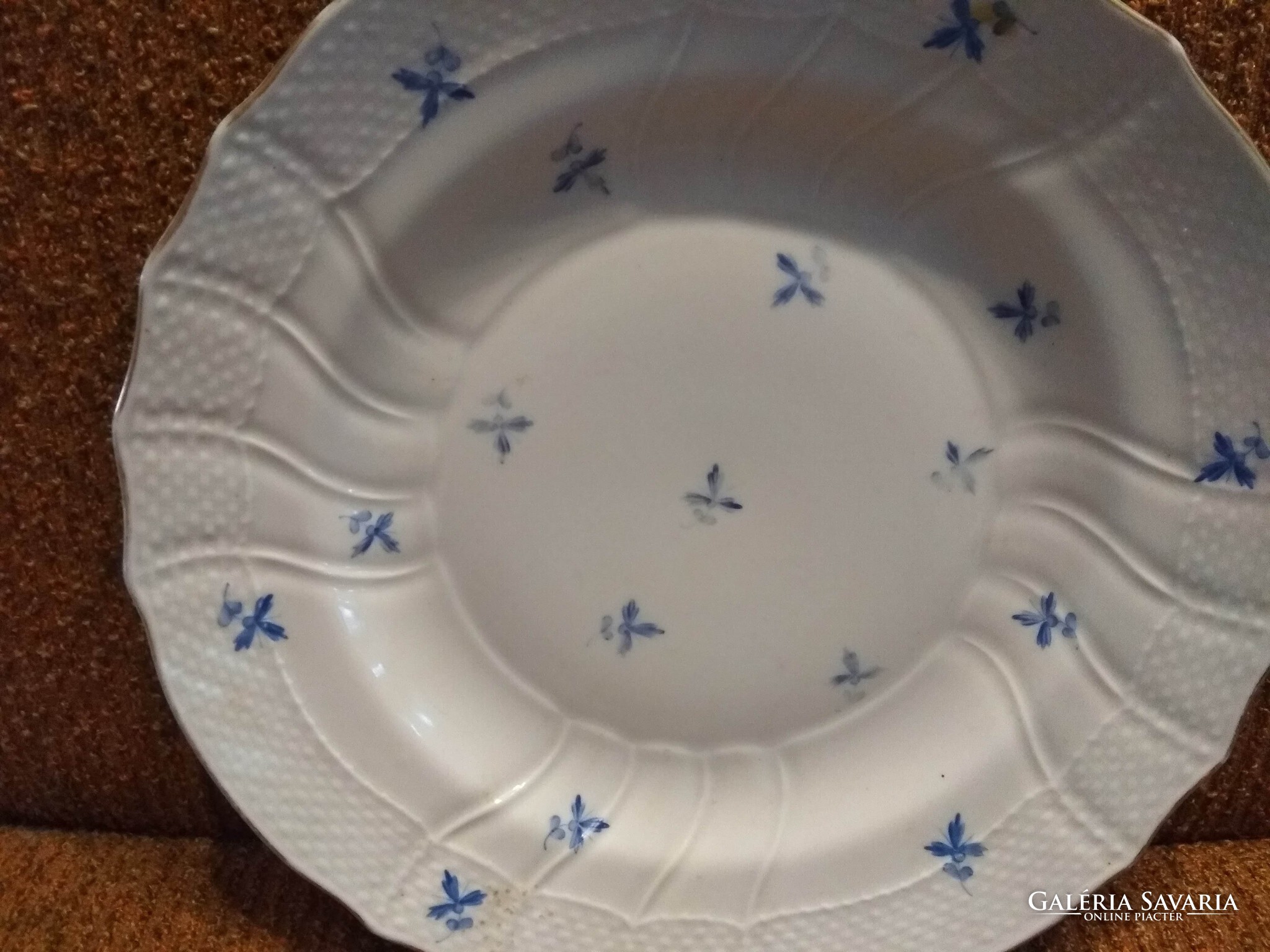 Herendi (ó Herend) süteményes asztal közepér, kínáló tányér, antik