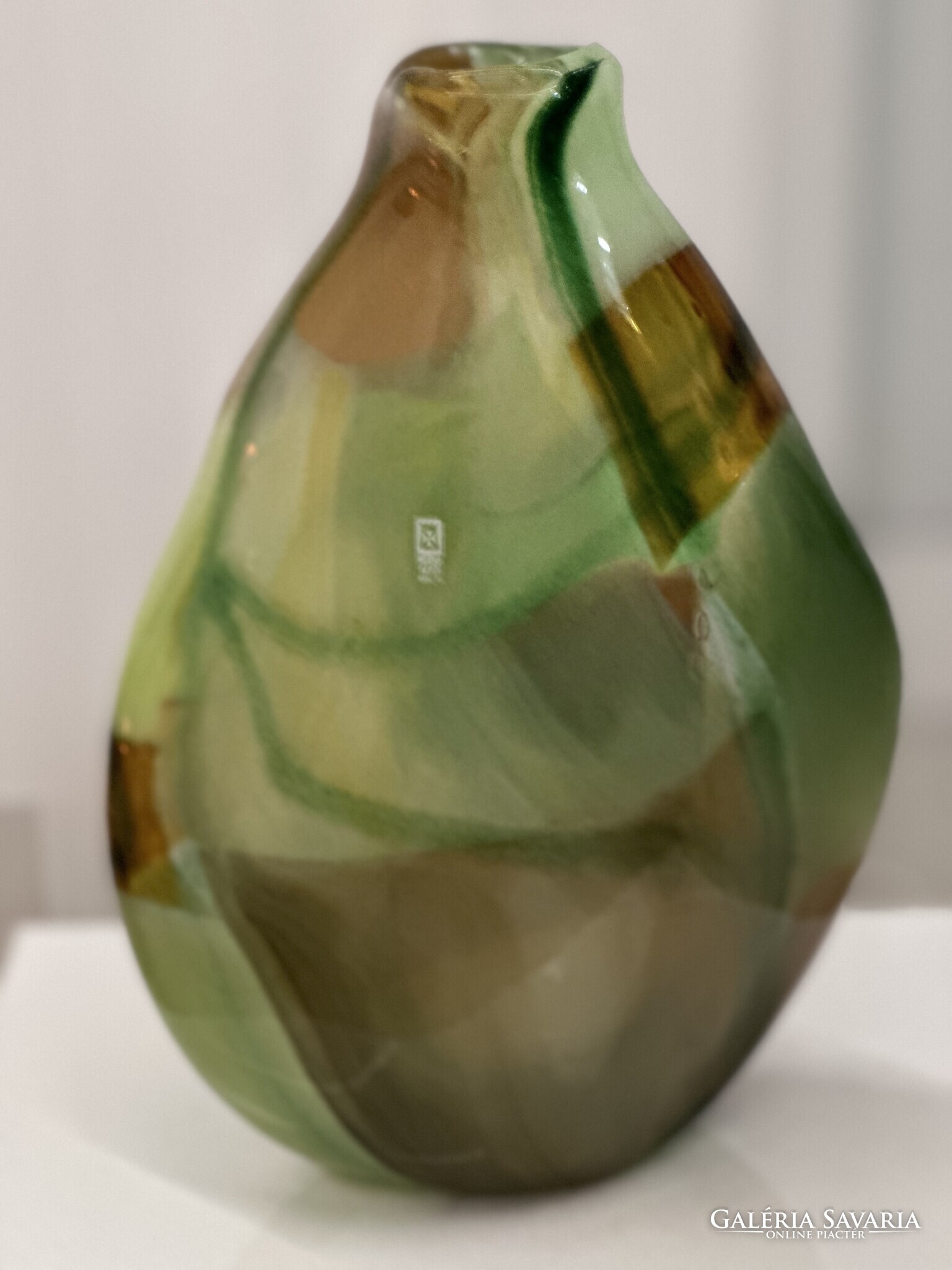 Mid-Century Middle Eastern Green Onyx Marble Vase Sculpture for sale at  Pamono
