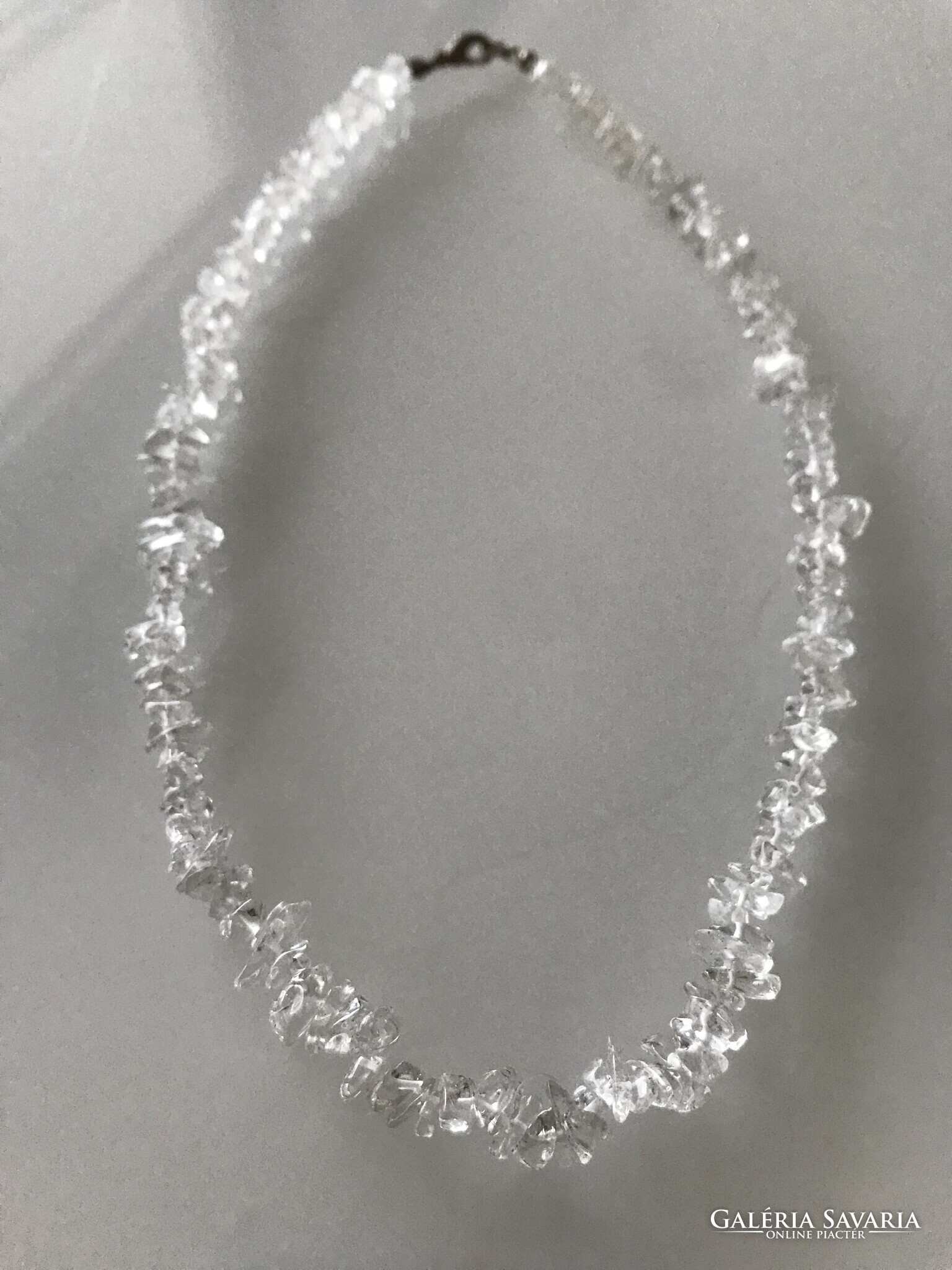 A two row carved rock crystal necklace, the graduated po… | Drouot.com