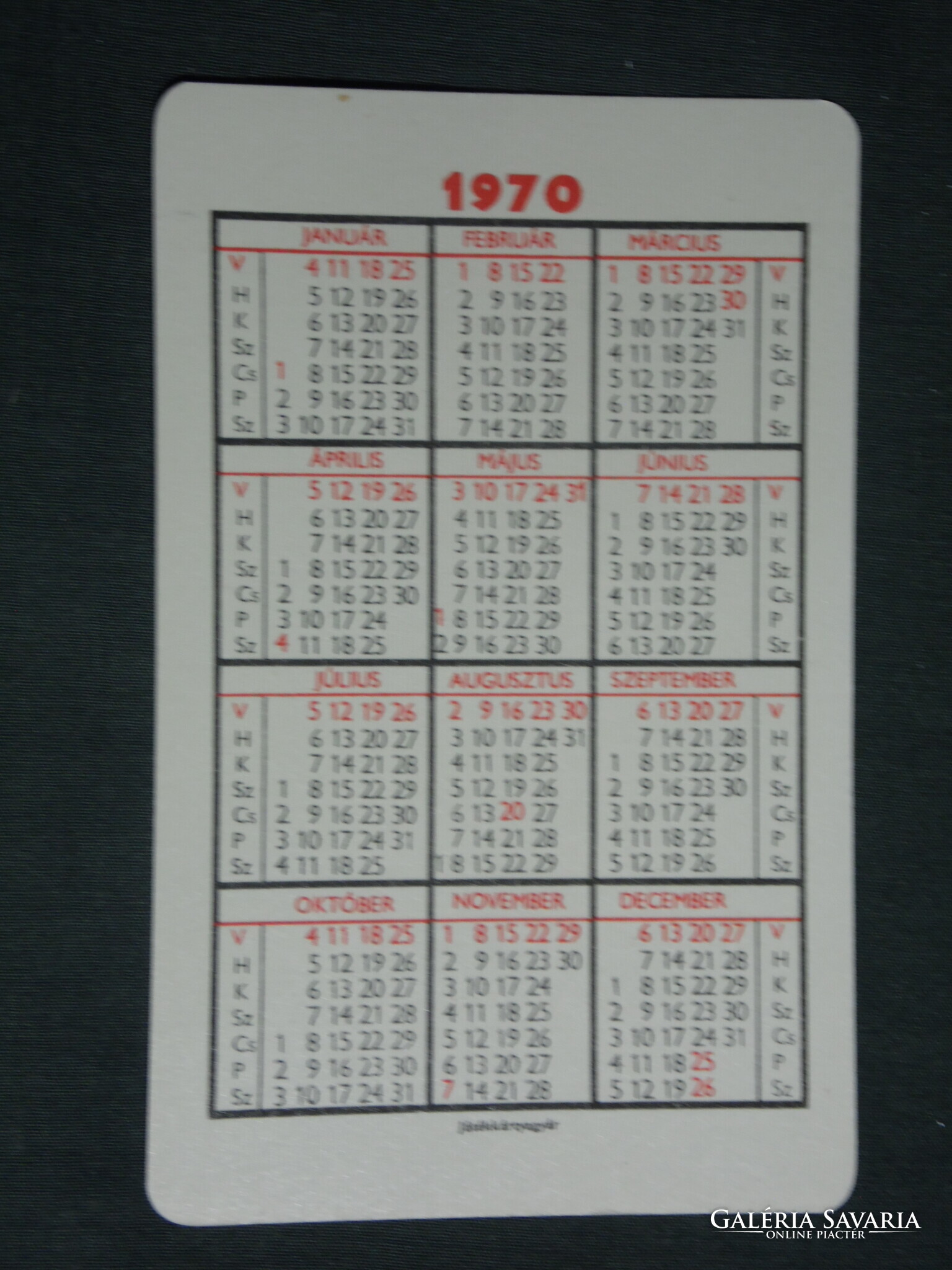 1970 Calendar 1970 Calendar (pdf, Word, Excel)