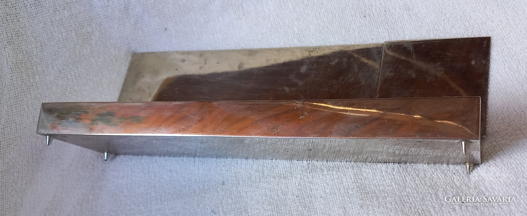 Old retro pen Metal exterior, wood interior x cm