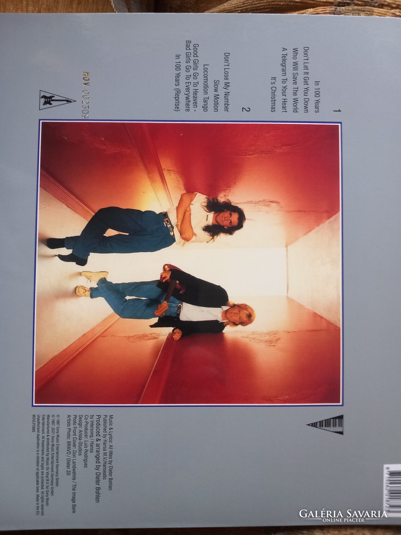 欧LP Modern Talking In The Garden Of Venus - The 6th Album MOVLP2865 Sony Music, Music On 未開封 /00260 Modern Talking – In The Garden Of Venus – The 6th Album (Reissue