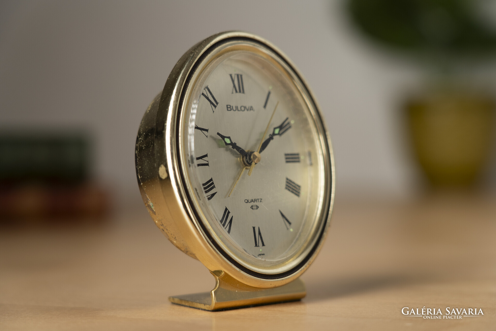 Mid Century Japán Bulova Asztali Óra / Retró / Régi / Quartz - Óra ...