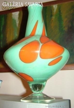 Csodaszép különleges muránói váza