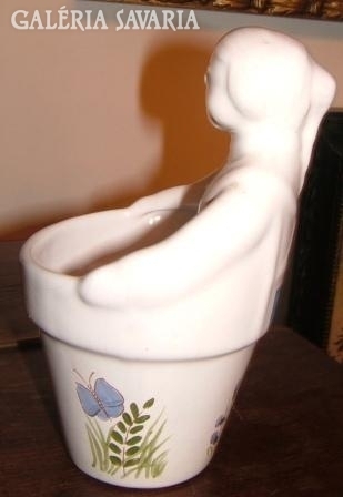 Dutch handmade holy water container regina wb